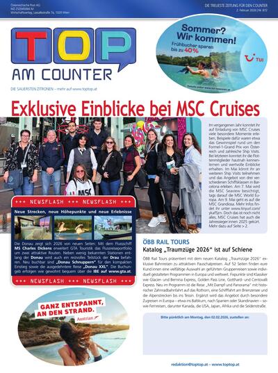 Top am Counter 2026-02-02