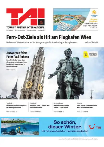 Tourist Austria International 2026-09-18