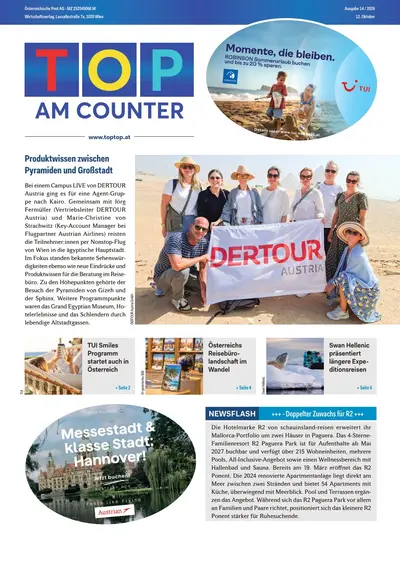 Top am Counter 2026-10-12