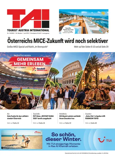 Tourist Austria International 2026-10-16